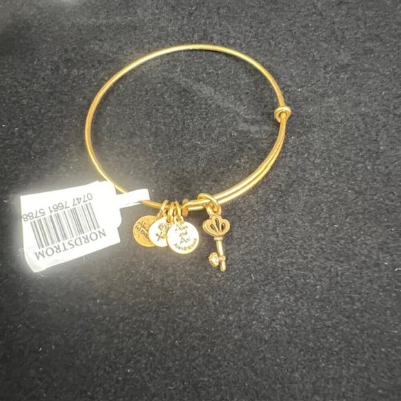 NWT 4 Alex and Ani Gold Toned Adjustable Bracelet - Picture 4 of 4
